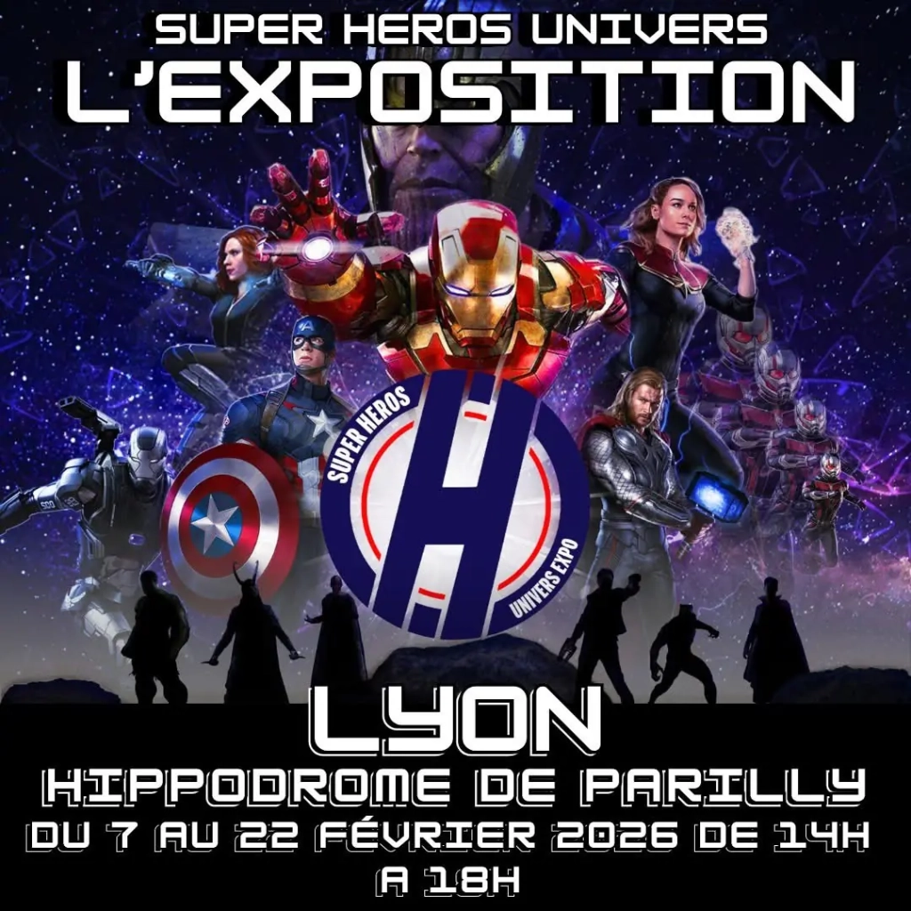 Exposition super héros & dinosaure