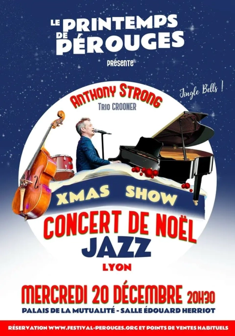 Célébrez la Magie de Noël à Lyon en Sortant la Nuit au Xmas Show du Printemps de Pérouges 🎷