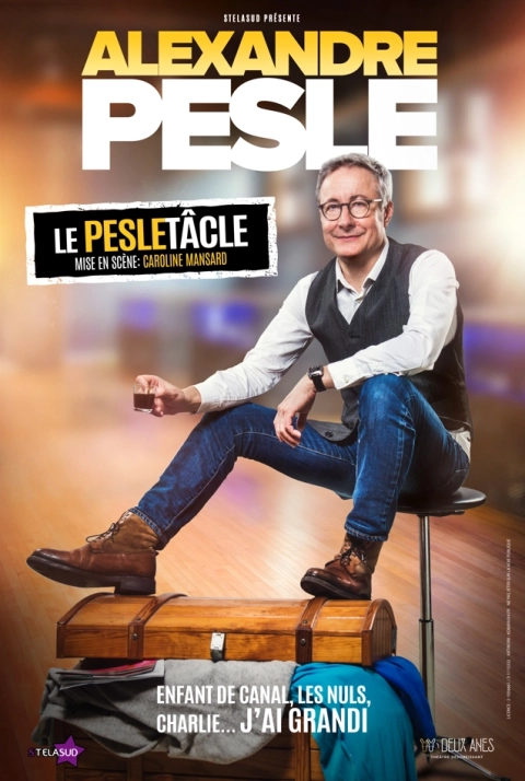 Alexandre Pesle débarque au ROBE THÉÂTRE avec son "Pesletâcle"