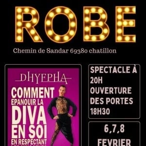 Découvrez le One Queer Show de Dhyepha : "Comment épanouir la diva en soi en respectant les innocents" au Robe Théâtre de Châtillon