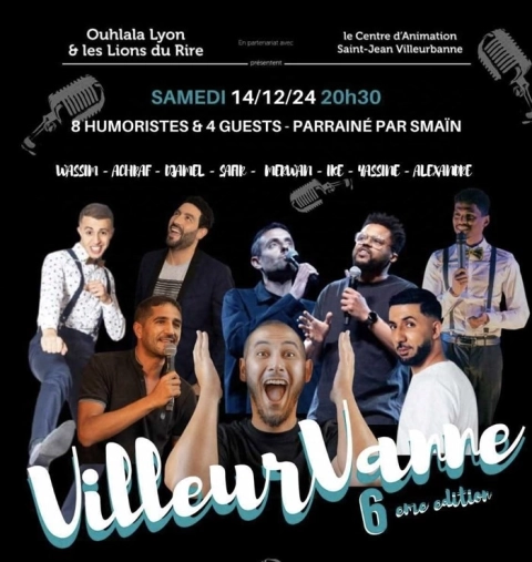 Rire et Inclusivité : Plongée dans la 6ᵉ édition du Festival VilleurVanne